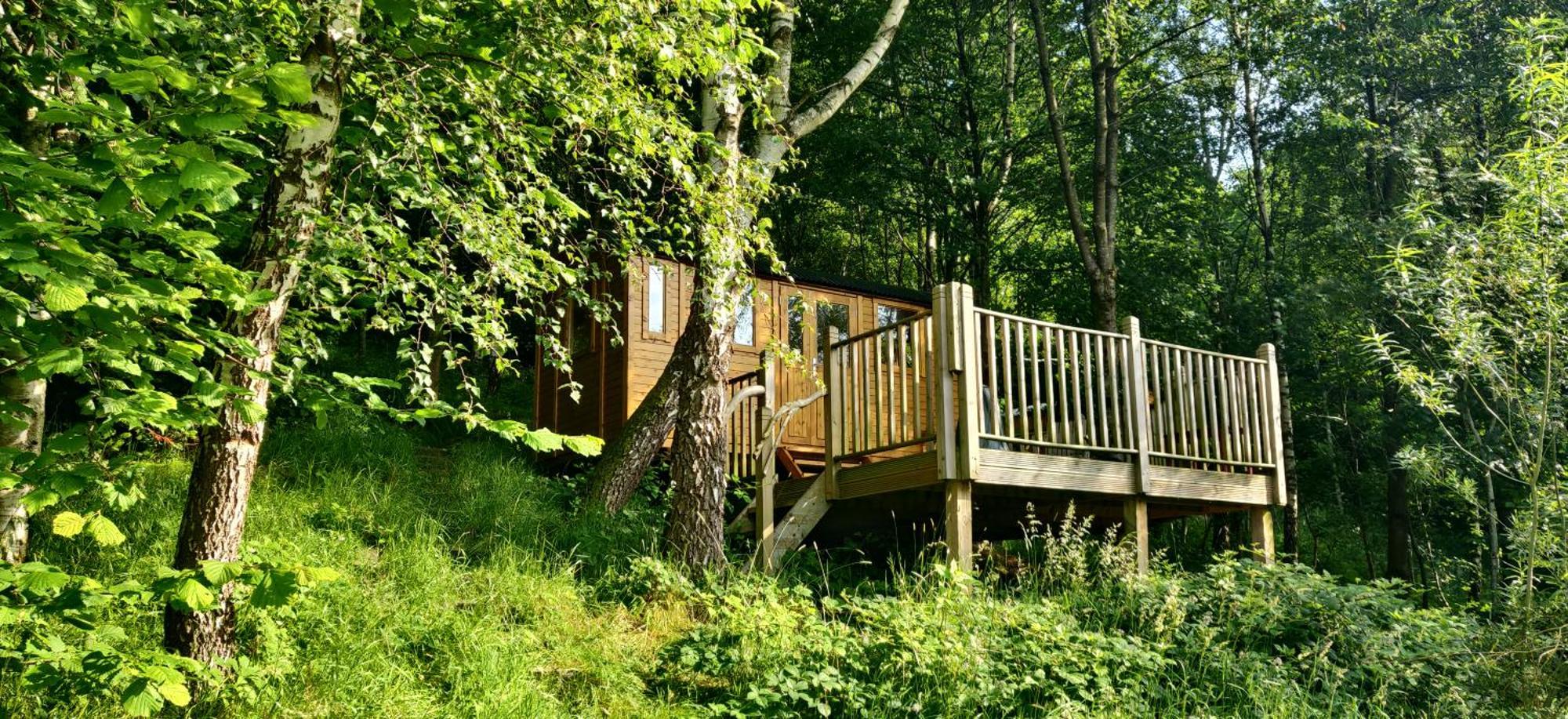 Pike'S Cabin In The Woods Hebden Bridge Extérieur photo