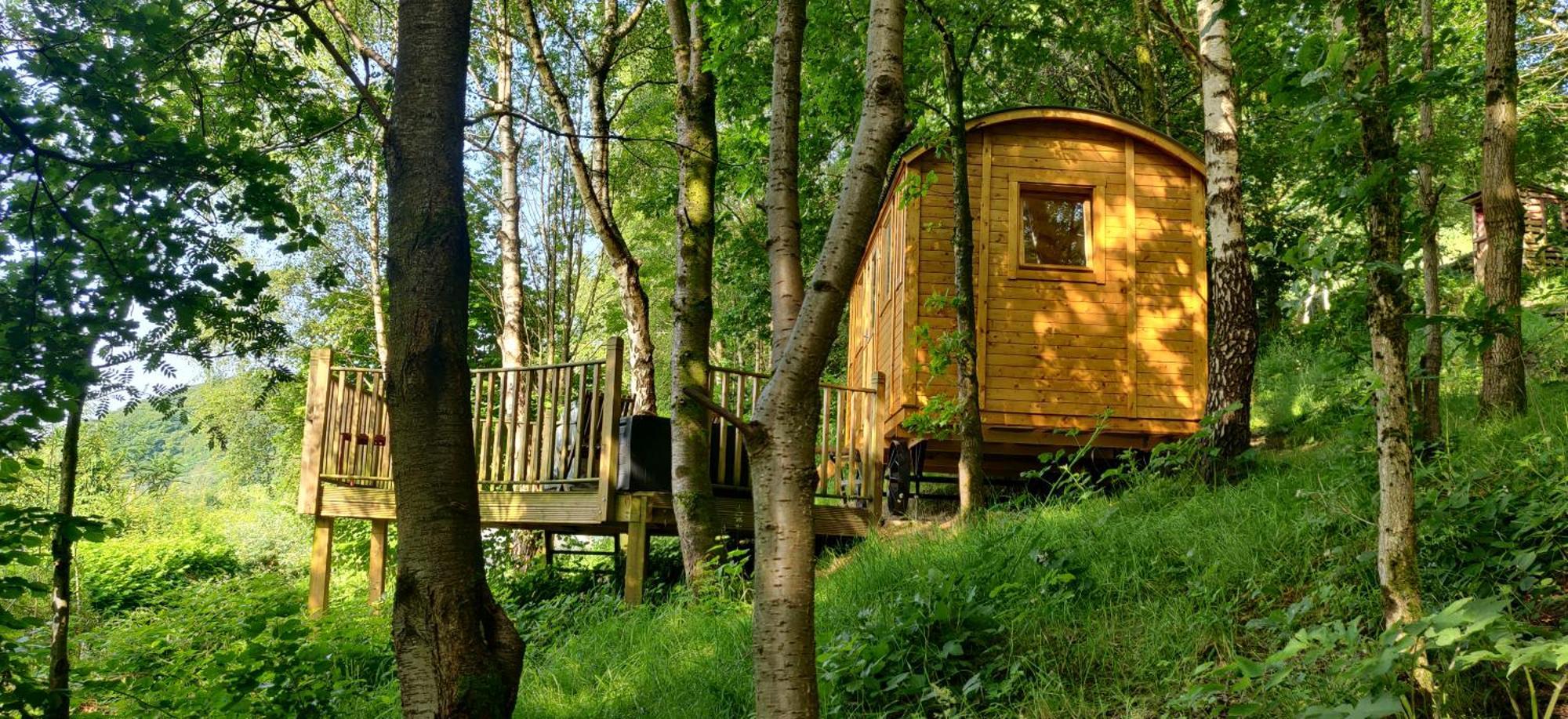 Pike'S Cabin In The Woods Hebden Bridge Extérieur photo
