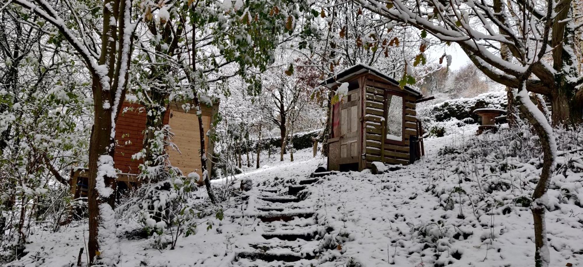 Pike'S Cabin In The Woods Hebden Bridge Extérieur photo
